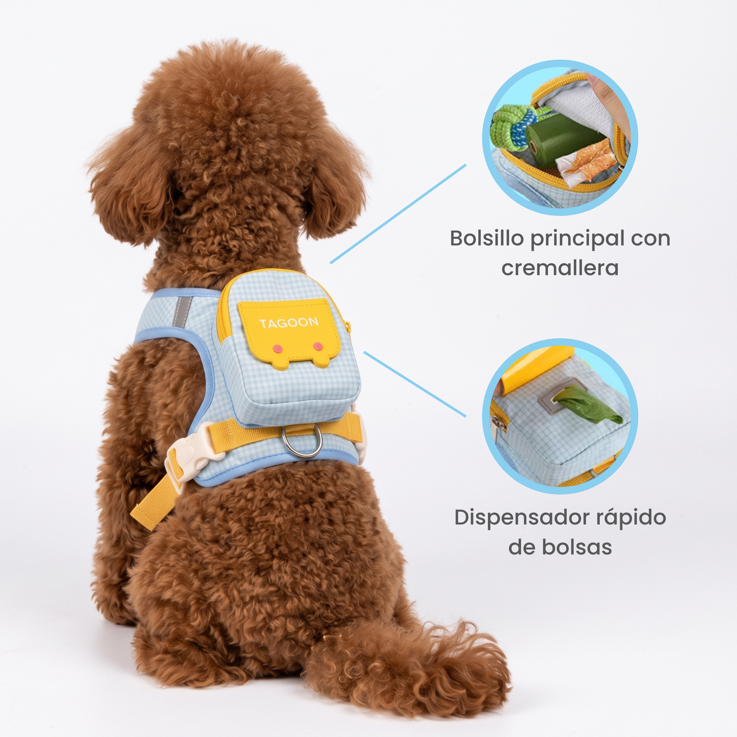 DoggyCalm™ - Arnés Mochila para Perro
