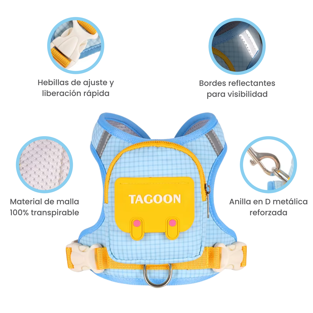 DoggyCalm™ - Arnés Mochila para Perro